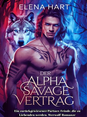 cover image of Der Alpha Savage Vertrag